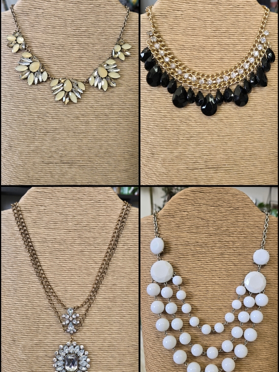 Large Statement Necklace Lot - 28 Pieces - Picture 3 of 8